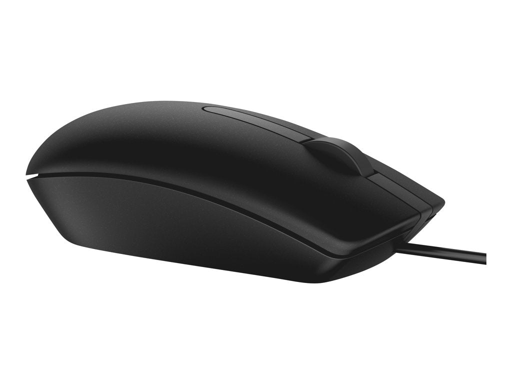 Dell MS116 - Mouse - optical - 2 buttons - wired - USB - black - for Chromebook 11 3180, 13 3380; Latitude 34XX, 5285