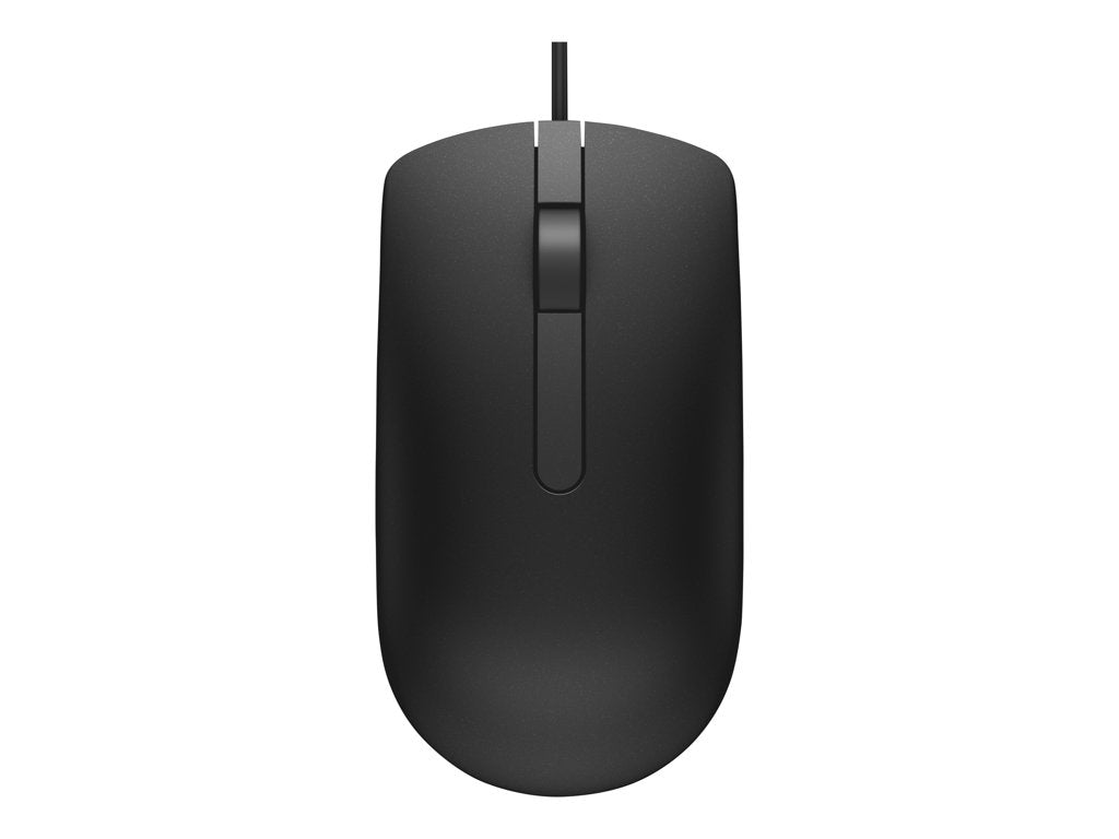Dell MS116 - Mouse - optical - 2 buttons - wired - USB - black - for Chromebook 11 3180, 13 3380; Latitude 34XX, 5285
