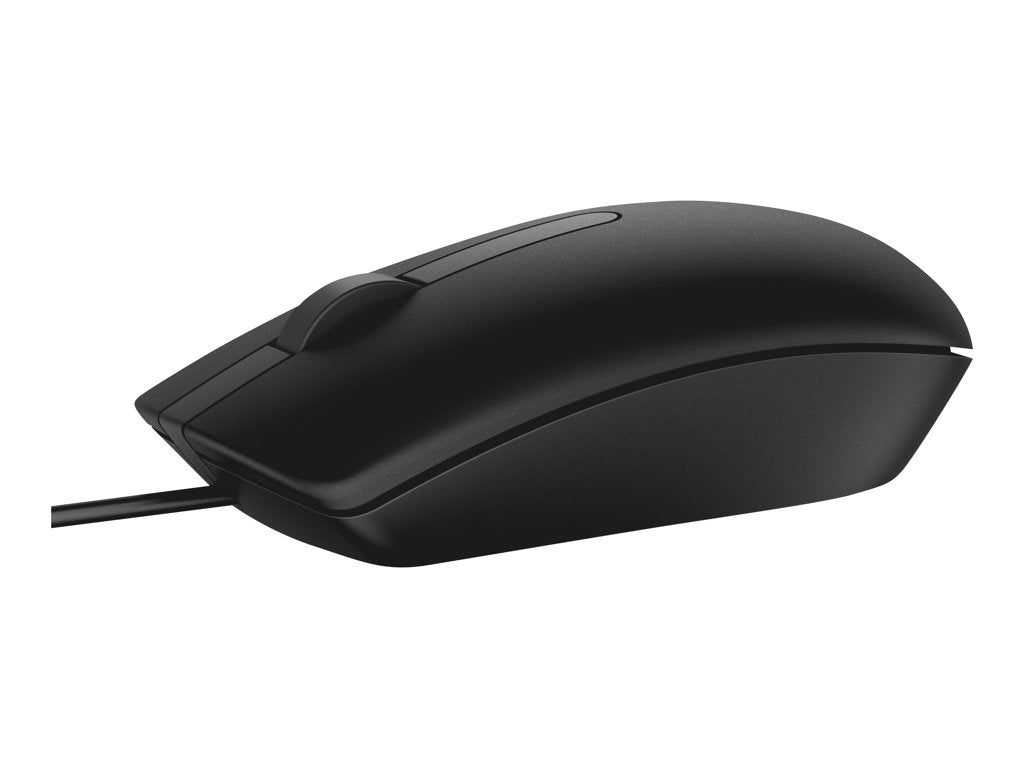 Dell MS116 - Mouse - optical - 2 buttons - wired - USB - black - for Chromebook 11 3180, 13 3380; Latitude 34XX, 5285