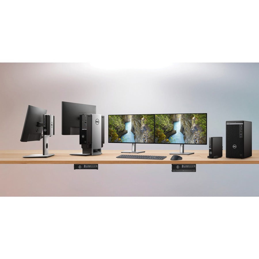 Dell OptiPlex 3000 3090 Desktop Computer - Intel Core i5 10th Gen i5-10500T - 8 GB - 256 GB SSD - Micro PC - Black 9WGCG