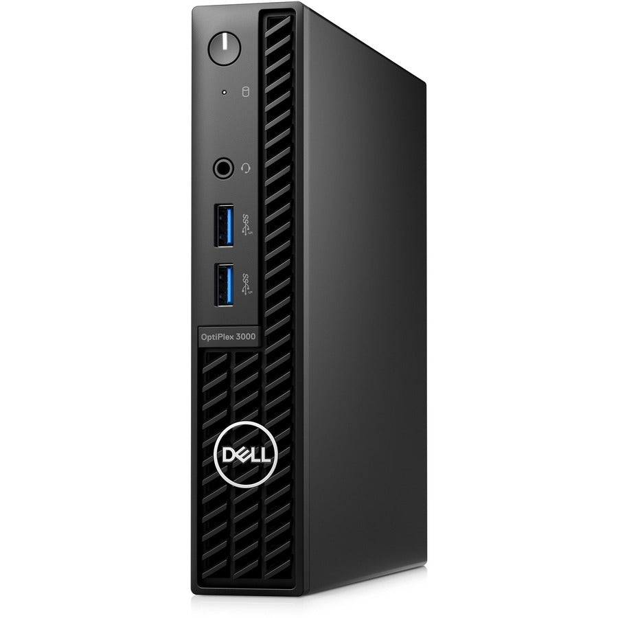 Dell OptiPlex 3000 Desktop Computer - Intel Core i5 12th Gen i5-12500T - 16 GB - 512 GB SSD - Micro PC - Black TMY7D