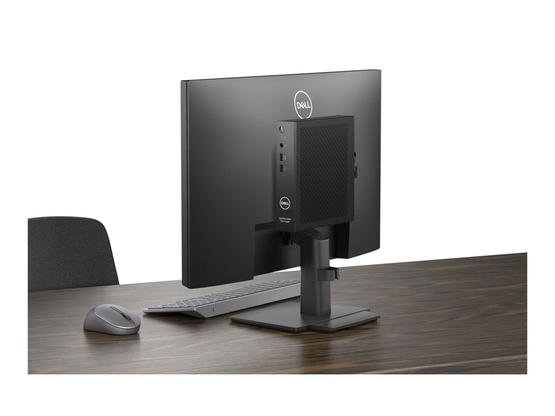 Dell OptiPlex 3000 TC BTX Thin Client 64GB eMMC US Power Cord Fiber Capable