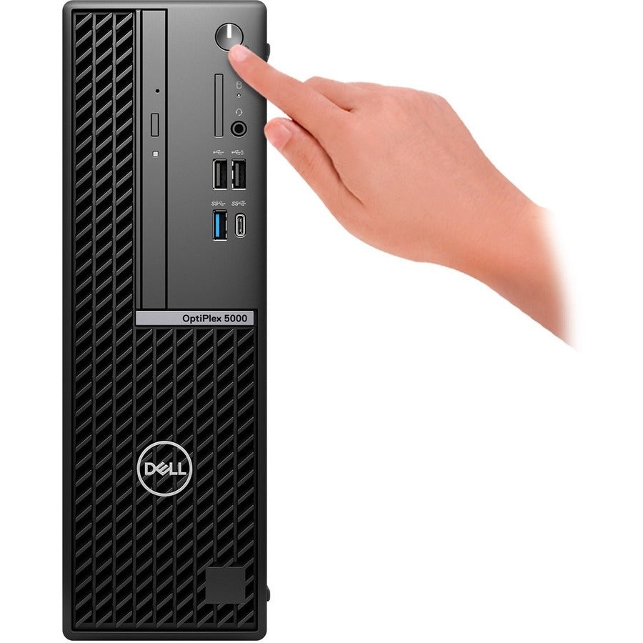 Dell OptiPlex 5000 Desktop Computer - Intel Core i7 12th Gen i7-12700 - vPro Technology - 16 GB - 256 GB SSD - Small Form Factor - Black 8JPJ5