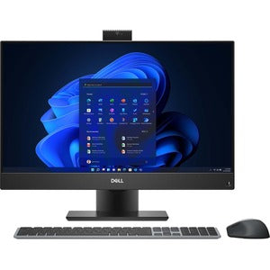 Dell OptiPlex 7000 7400 All-in-One Computer - Intel Core i5 12th Gen i5-12500 - vPro Technology - 8 GB - 256 GB SSD - 23.8 Full HD - Desktop - Black" 8WJTV