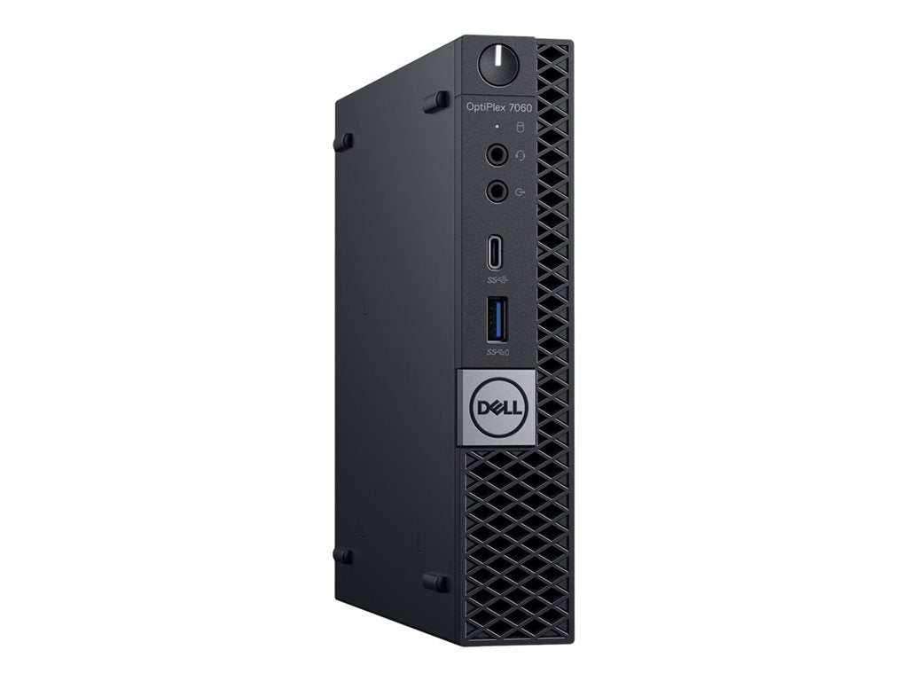 Dell OptiPlex 7060 - Micro - Core i7 8700T / up to 4 GHz - vPro - RAM 32 GB - SSD 1 TB - NVMe - UHD Graphics 630 -