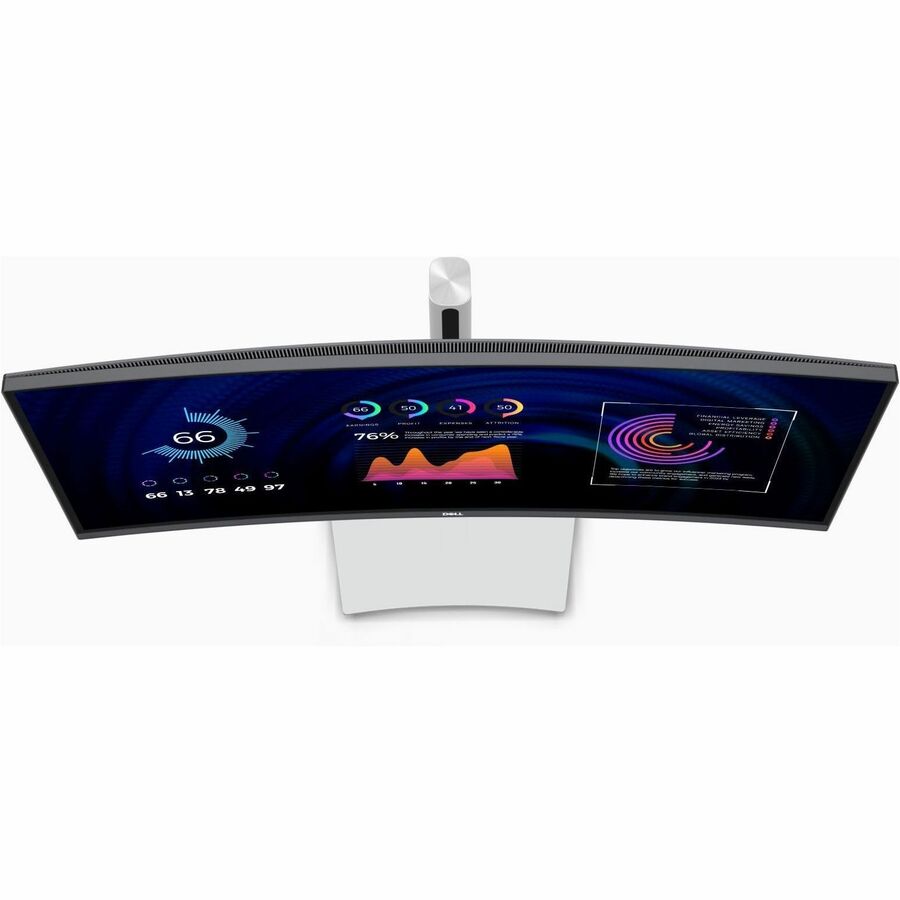 Dell P3424WE 34 Class UW-QHD Curved Screen LED Monitor - 21:9 - 34.1 Viewable - In-plane S