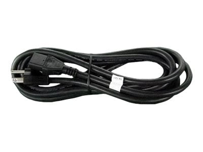 Dell - Power cable - power IEC 60320 C13 to NEMA 5-15 (M) - AC 125 V - 15 A - 10 ft - for Networking N2024, N2048,