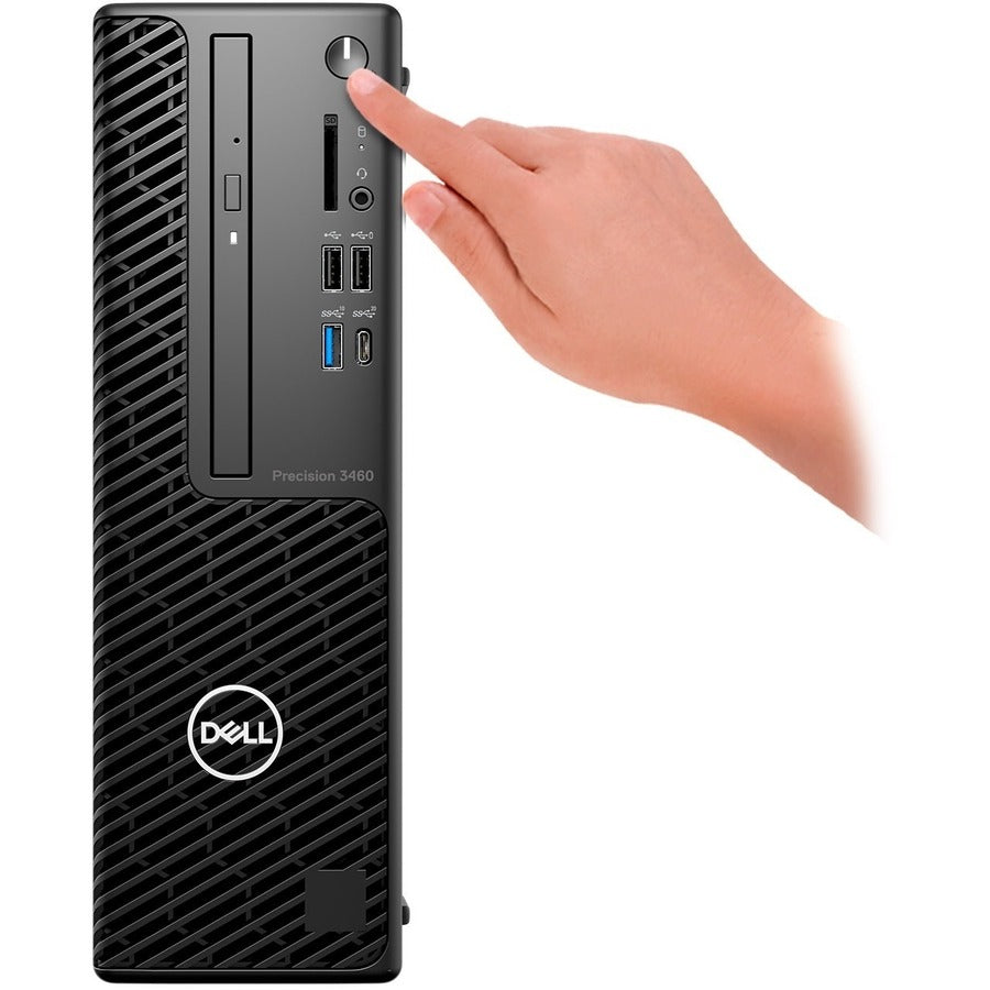 Dell Precision 3000 3460 Workstation - Intel Core I7 Dodeca-Core (12 Core) I7-12700 12Th Gen 2.10 Ghz - 16 Gb Ddr5 Sdram Ram - 512 Gb Ssd - Small Form Factor - Black P0Cd1