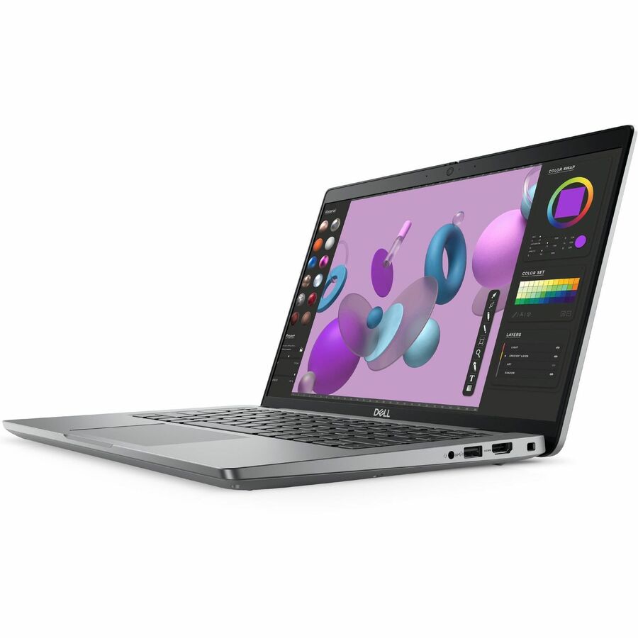 Dell Precision 3000 3480 14" Mobile Workstation - Full HD - 1920 x 1020 - Intel Core i7 13th Gen i7-1370P Tetradeca-core (14 Core) 1.90 GHz - 16 GB Total RAM - 512 GB SSD - Titan Gray