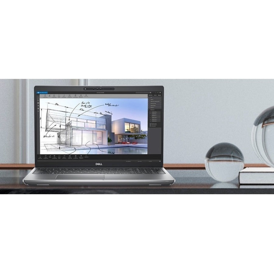 Dell Precision 3000 3571 15.6 Mobile Workstation - Full HD - Intel Core i5 12th Gen i5-12600H - vPro Technology - 16 GB - 256 GB SSD - English (US) Keyboard - Titan Gray" KXT3J