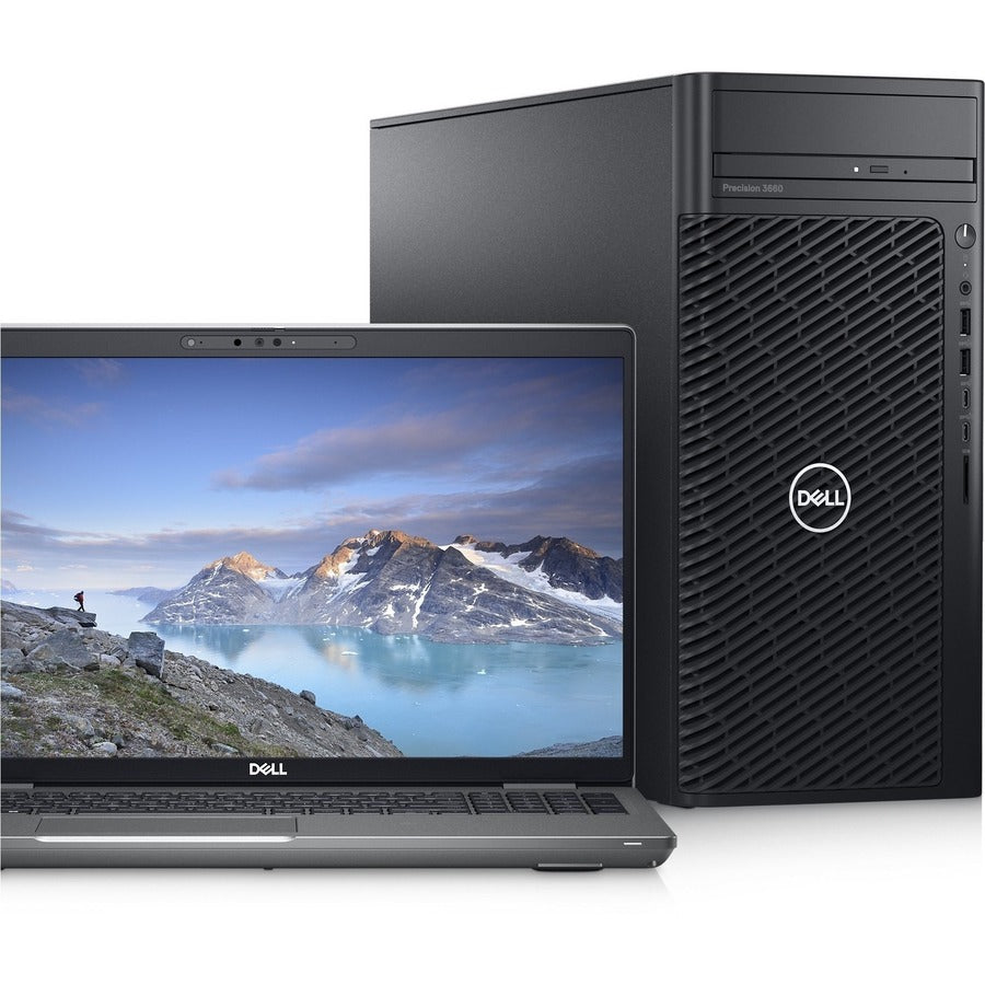 Dell Precision 3000 3571 15.6 Mobile Workstation - Full HD - Intel Core i5 12th Gen i5-12600H - vPro Technology - 16 GB - 256 GB SSD - English (US) Keyboard - Titan Gray" KXT3J
