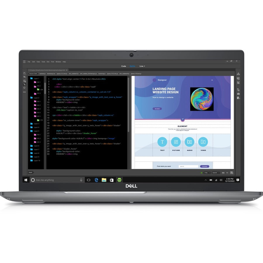 Dell Precision 3000 3580 15.6 Mobile Workstation - Full HD - 1920 x 1080 - Intel Core i5 1