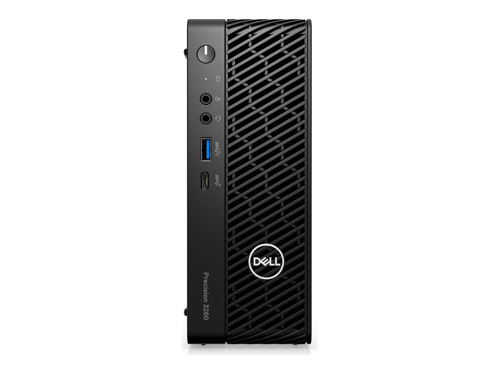 Dell Precision 3260 Compact - USFF 1 x Core i7 13700 / up to 5.2 GHz - RAM 32 GB - SSD 512 GB - NVMe, Class 40 - Quadro