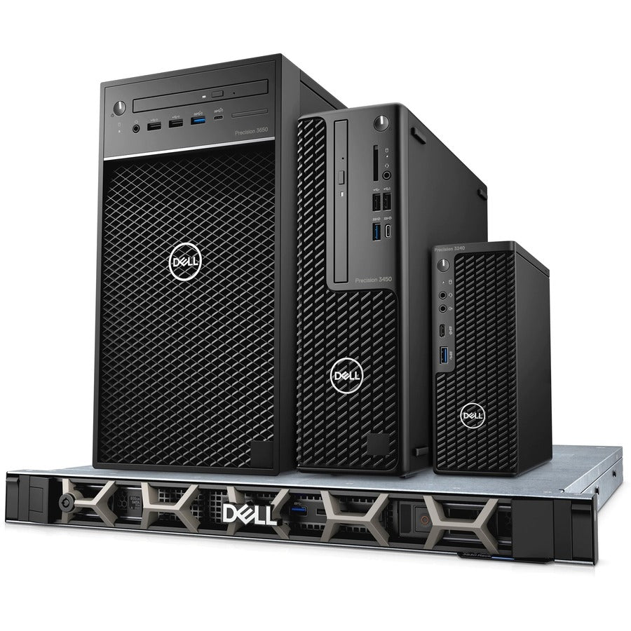 Dell Precision 3450 Ddr4-Sdram I5-10505 Sff Intel® Core™ I5 8 Gb 256 Gb Ssd Windows 10 Pro Workstation Black