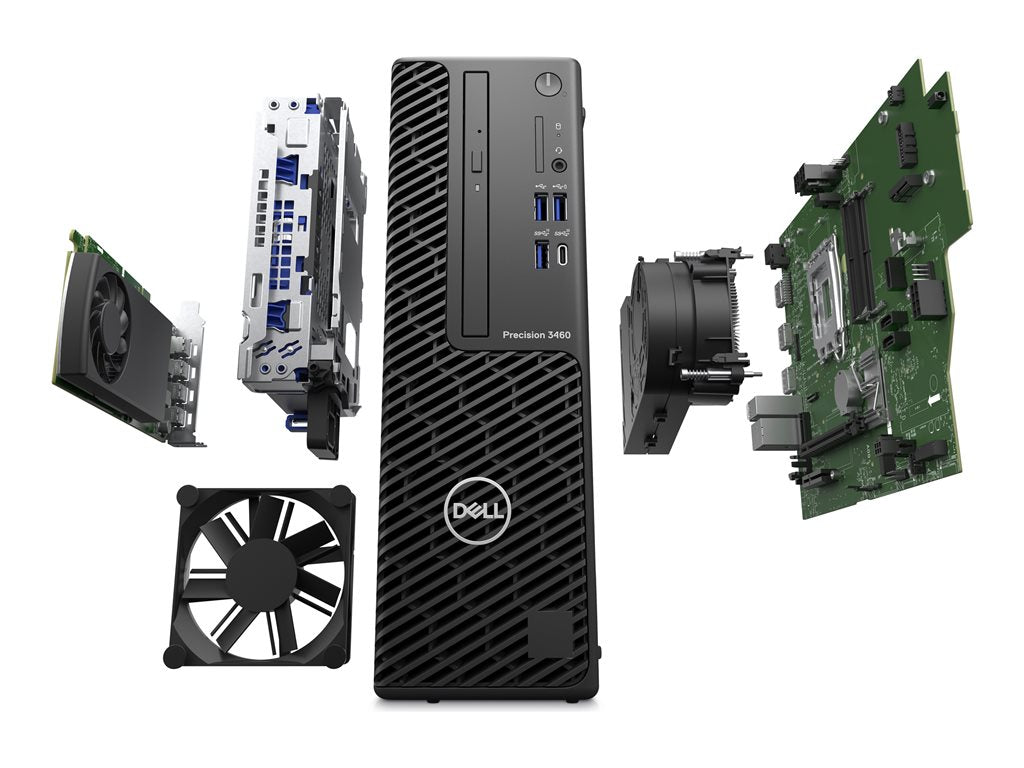 Dell Precision 3460 Small Form Factor - SFF 1 x Core i9 i9-14900 / up to 5.8 GHz - vPro Enterprise - RAM 32 GB - SSD 512 GB - 9KPRH