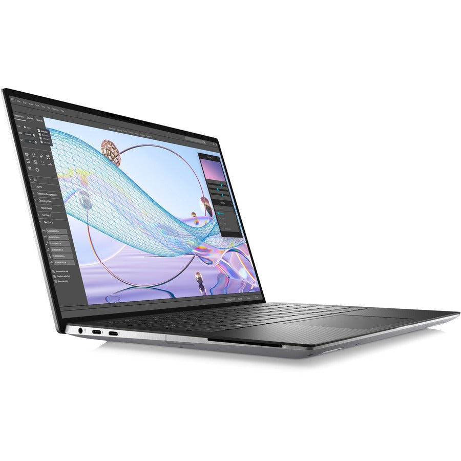 Dell Precision 5000 5470 14 Mobile Workstation - Full HD Plus - Intel Core i7 12th Gen i7-12700H - vPro Technology - 16 GB - 512 GB SSD - English (US) Keyboard - Aluminum Titan Gray" MFCVD