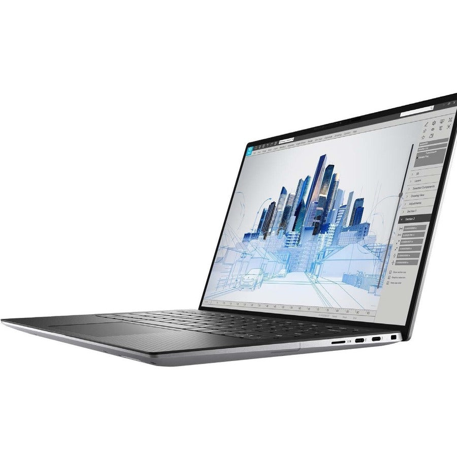 Dell Precision 5000 5470 14 Mobile Workstation - Full HD Plus - Intel Core i7 12th Gen i7-12800H - vPro Technology - 16 GB - 512 GB SSD - English (US) Keyboard - Aluminum Titan Gray" 1P0WC