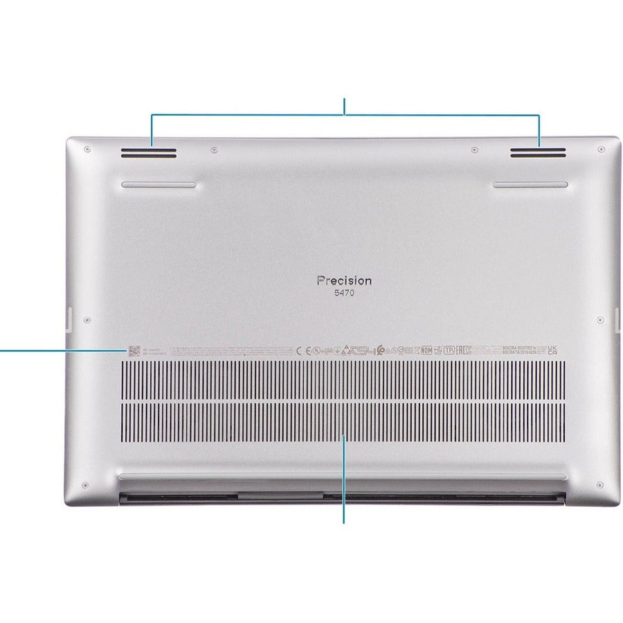 Dell Precision 5000 5470 14" Mobile Workstation - Full Hd Plus - 1920 X 1200 - Intel Core I9 12Th Gen I9-12900H Tetradeca-Core (14 Core) 2.50 Ghz - 32 Gb Total Ram - 32 Gb On-Board Memory - 1 Tb Ssd - Aluminum Titan Gray