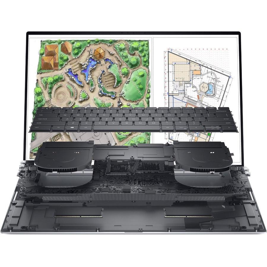 Dell Precision 5000 5770 17 Mobile Workstation - Full HD Plus - Intel Core i7 12th Gen i7-12800H - vPro Technology - 32 GB - 512 GB SSD - English (US) Keyboard - Titan Gray" DYR7H