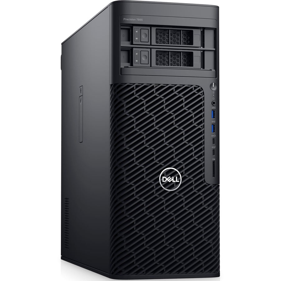 Dell Precision 7000 7865 Workstation - AMD Ryzen Threadripper PRO Hexadeca-core (16 Core) 5955WX 4 GHz - 64 GB DDR4 SDRAM RAM - 2 TB SSD - Tower - Black