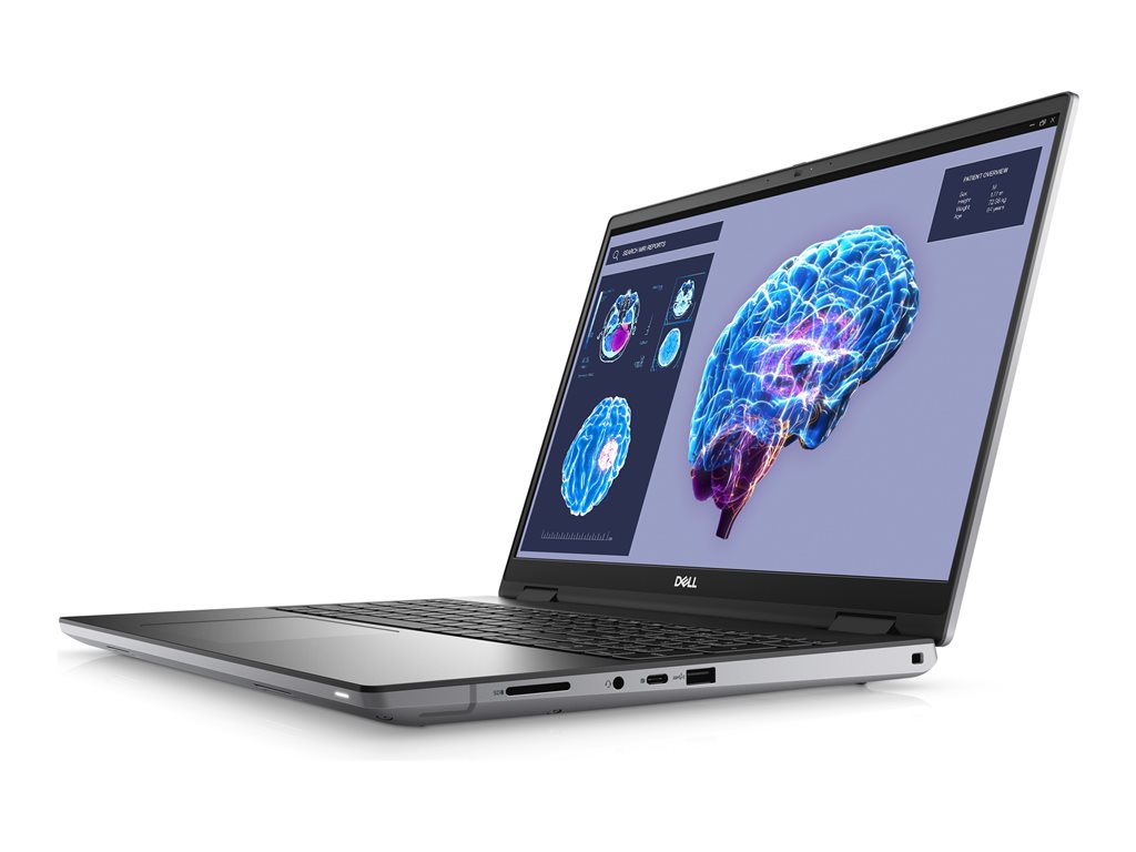 Dell Precision 7680 - Intel Core i7 - 13850HX / up to 5.3 GHz - vPro Enterprise - Win 11 Pro - RTX 1000 Ada - 32 GB RAM - 512 C3NR9