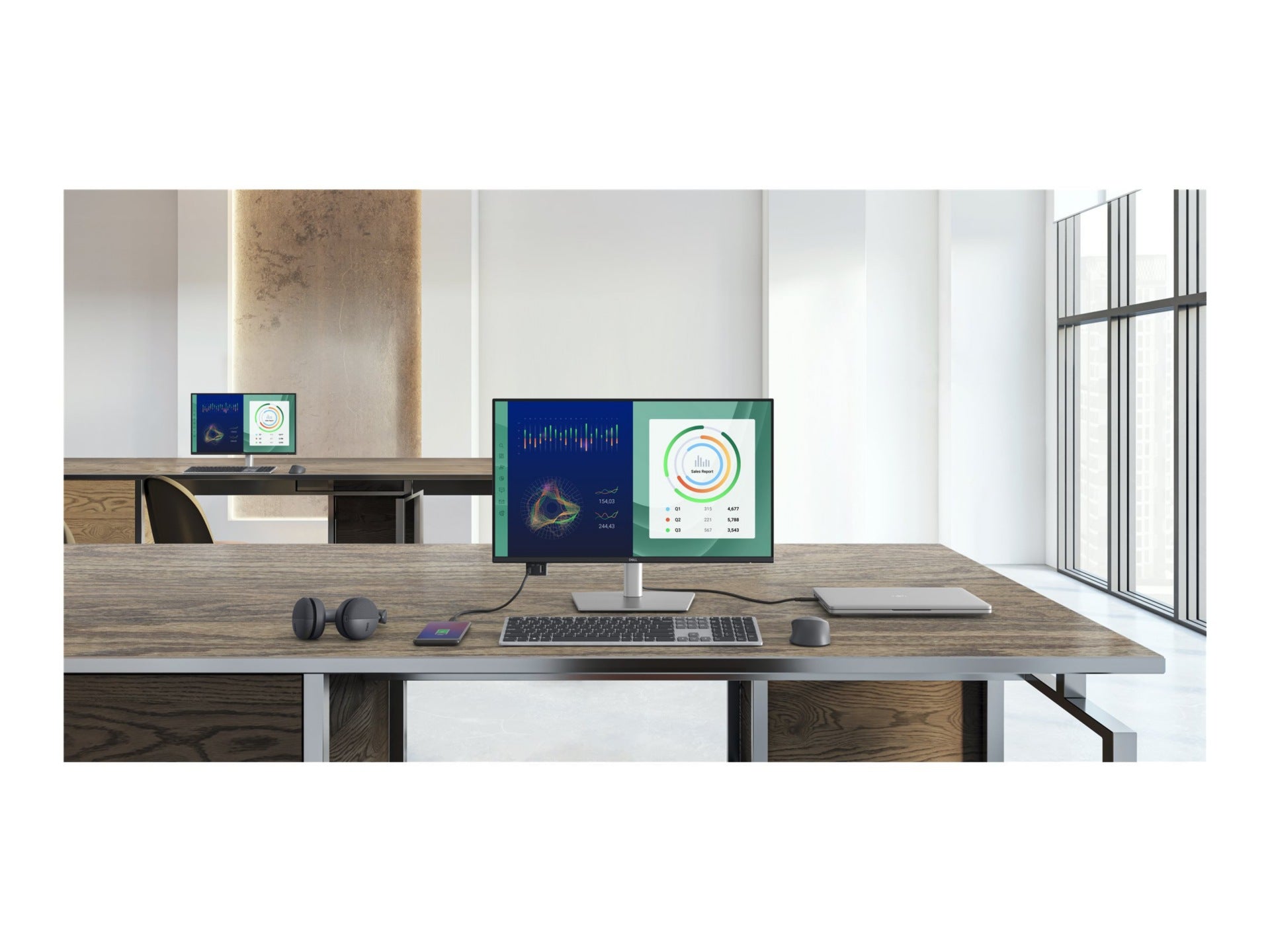 Dell Pro 24 Plus QHD USB-C Hub Monitor P2425DE for Professionals