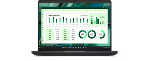Dell Pro Max 14 (MC14250) BTX Base Laptop - 256GB M.2 Gen4 PCIe NVMe SSD