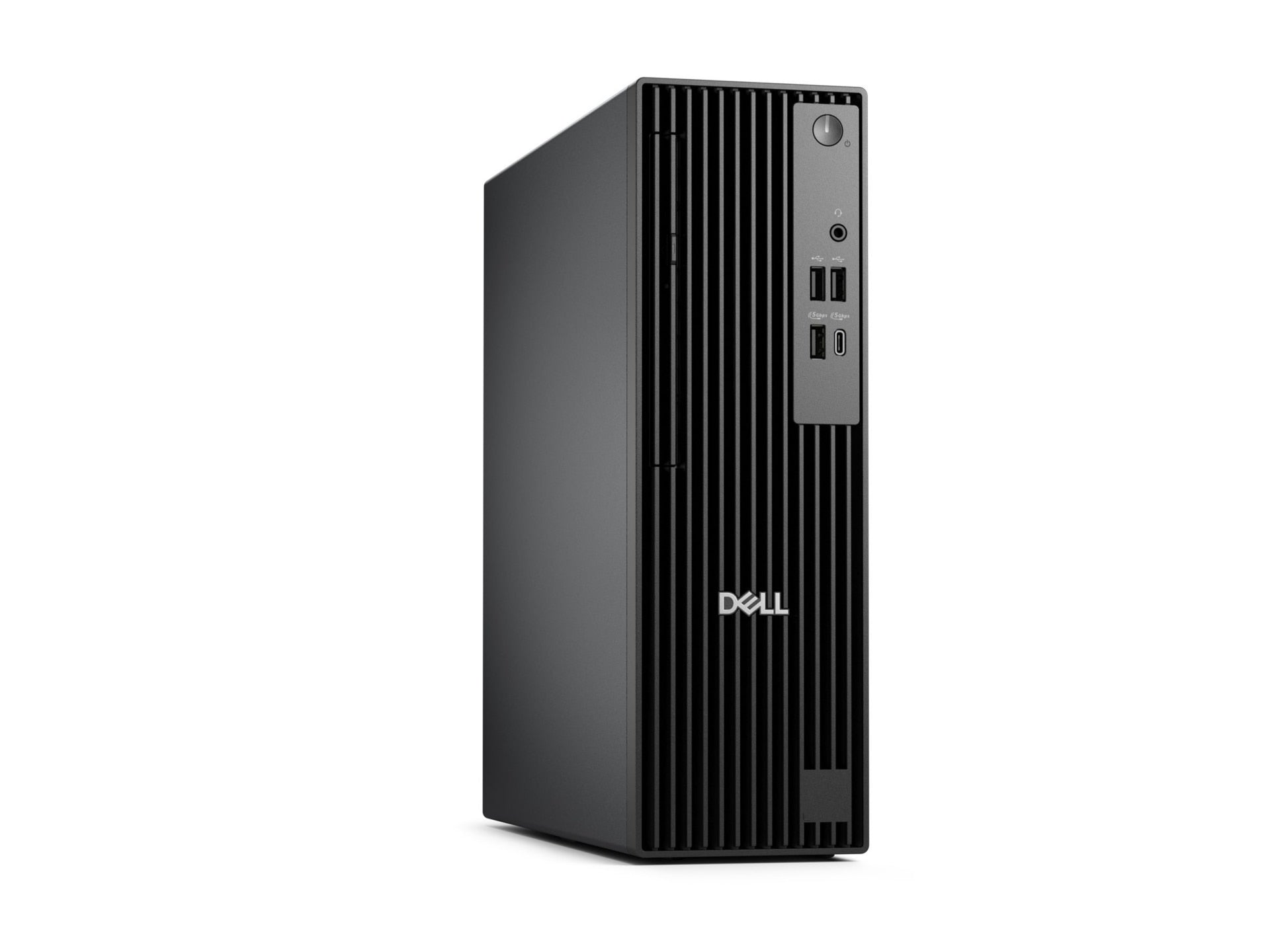 Dell Pro Slim QCS1255 Desktop, 512GB SSD, No Optical Drive, 180W PSU, US Cord