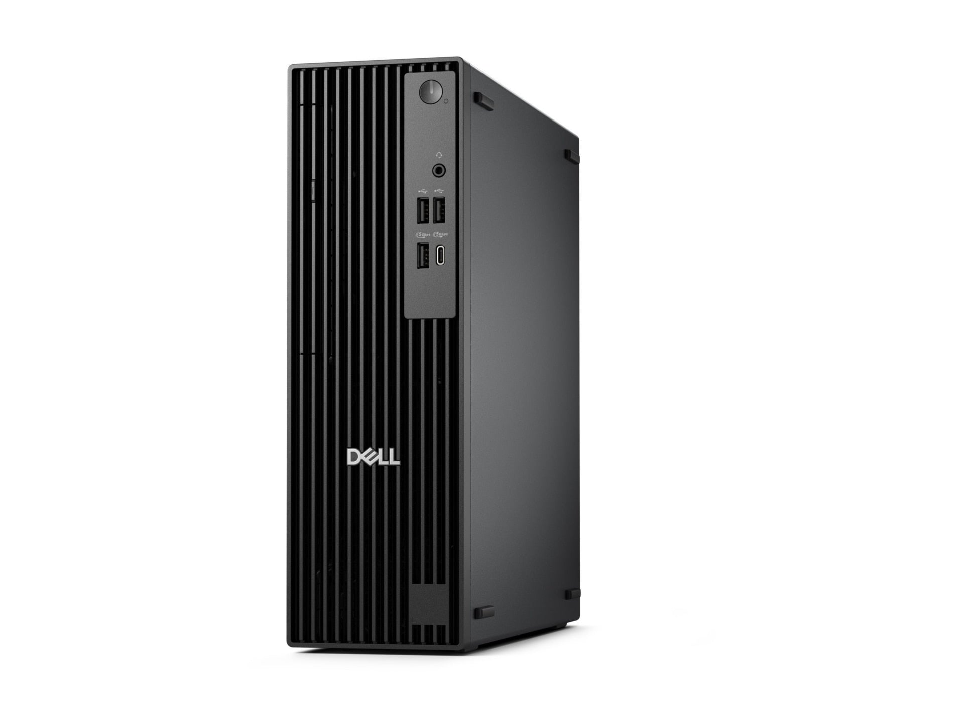 Dell Pro Slim QCS1255 Desktop, 512GB SSD, No Optical Drive, 180W PSU, US Cord