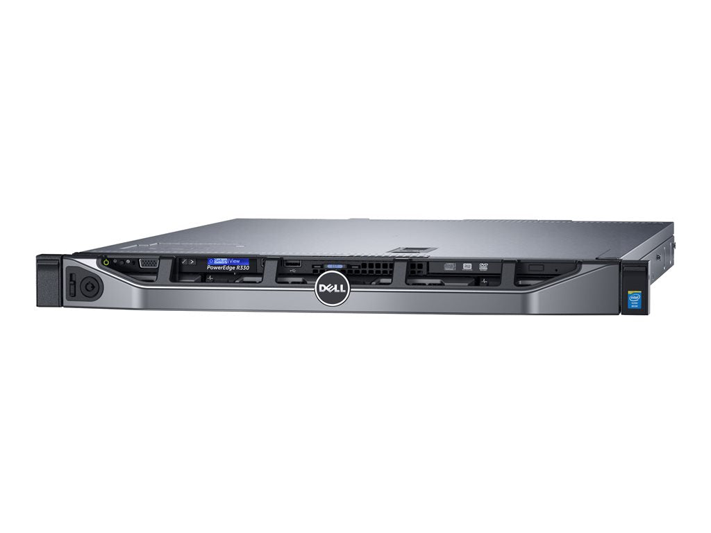 Dell TDSourcing EMC PowerEdge R330 - Server - rack-mountable - 1U - 1-way - 1 x Xeon E3-1220V6 / up to 3.5 GHz - RAM 8 GB - SAS V7M4F