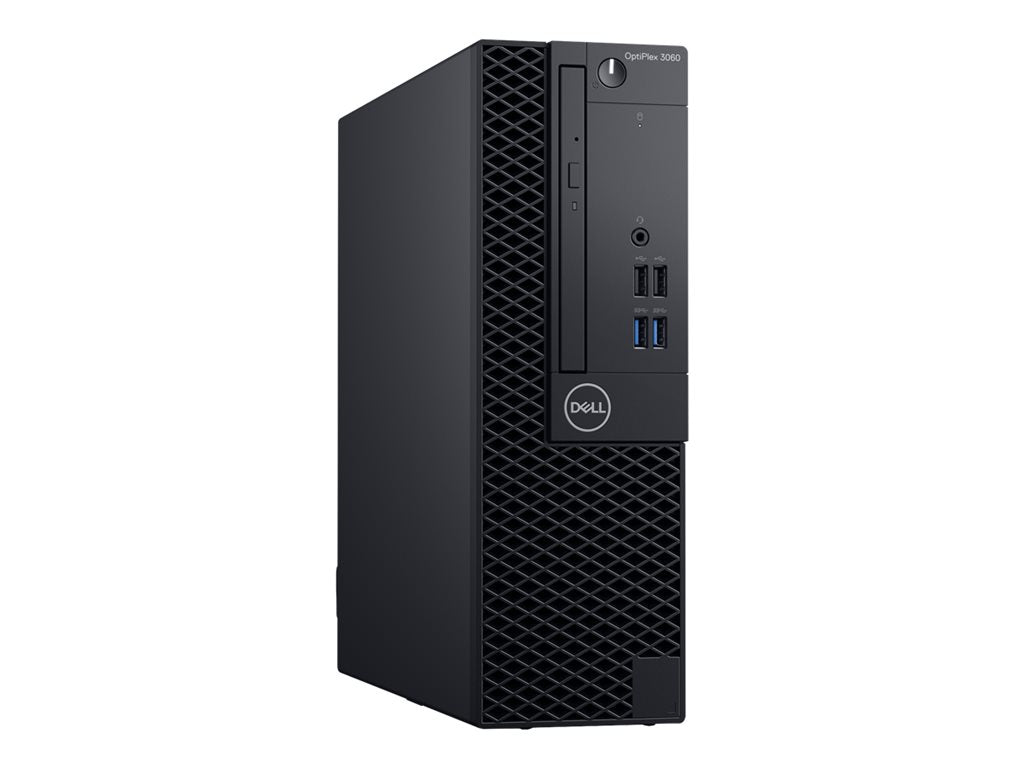 Dell TDSourcing OptiPlex 3060 - SFF - Core i3 8100 up to - RAM 8 GB - HDD 500 GB - DVD-Writer - UHD Graphics 630 - Gigabit Ethernet D7CKR
