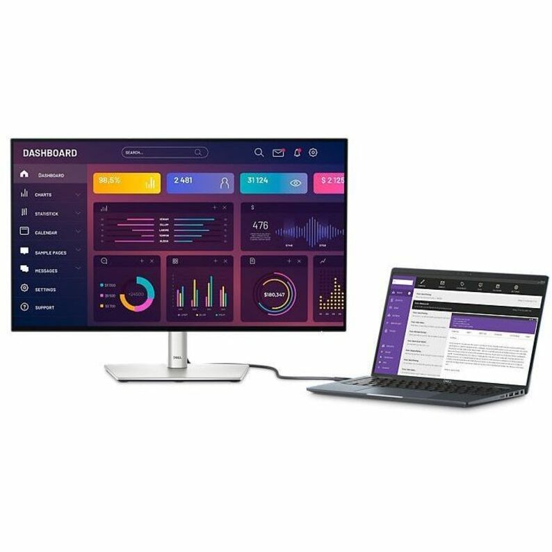 Dell UltraSharp U2724DE 27 Class WQHD LED Monitor - 16:9 - 27 Viewable - In-plane Switchin