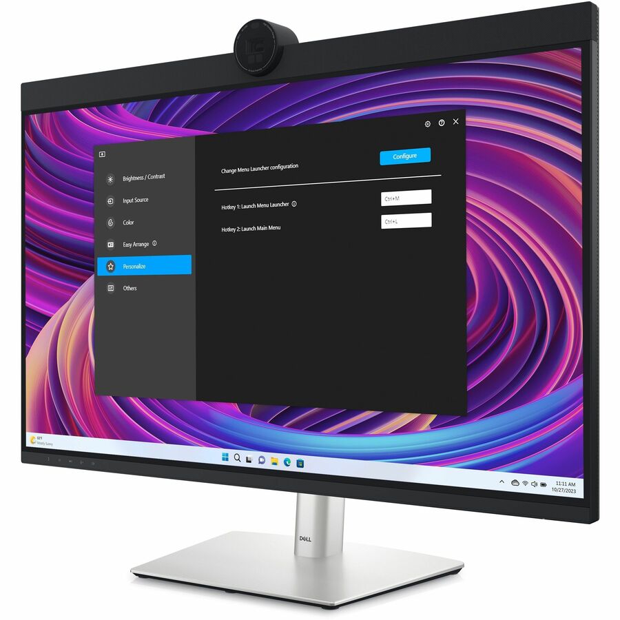 Dell UltraSharp U3224KB 32 Class Webcam 6K LED Monitor - 16:9 - 31.5 Viewable - In-plane S
