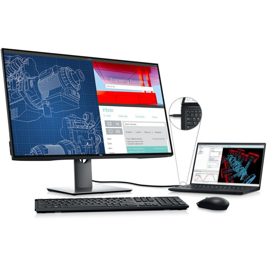 Dell Ultrasharp U3219Q 81.3 Cm (32") 3840 X 2160 Pixels 4K Ultra Hd Lcd Black, Grey