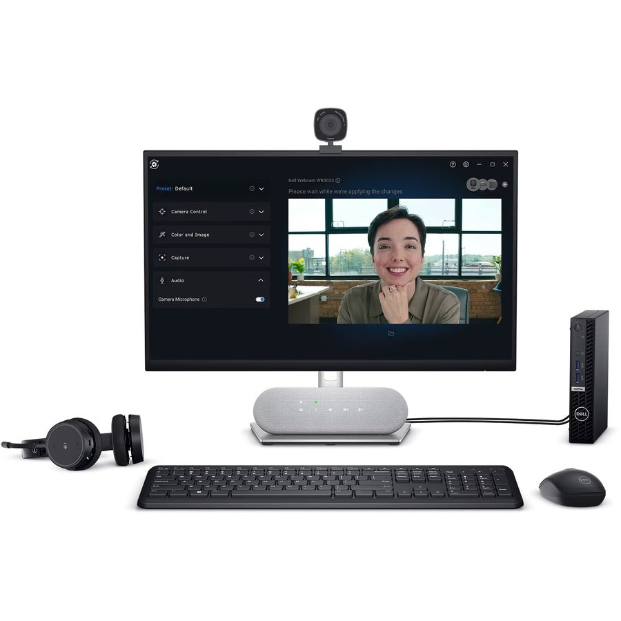 Dell WB3023 Webcam - 60 fps - USB Type A - Auto-focus - 78&deg; Angle - 2x Digital Zoom -