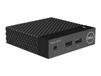 Dell Wyse 3040 - Thin client - DTS - 1 x Atom x5 Z8350 / up to 1.92 GHz - RAM 2 GB - flash - eMMC 16 GB - HD Graphics -