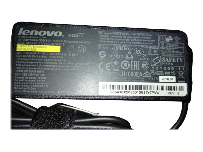 Delta ADP-65FD B - Power adapter - AC 100-240 V - 65 Watt - FRU