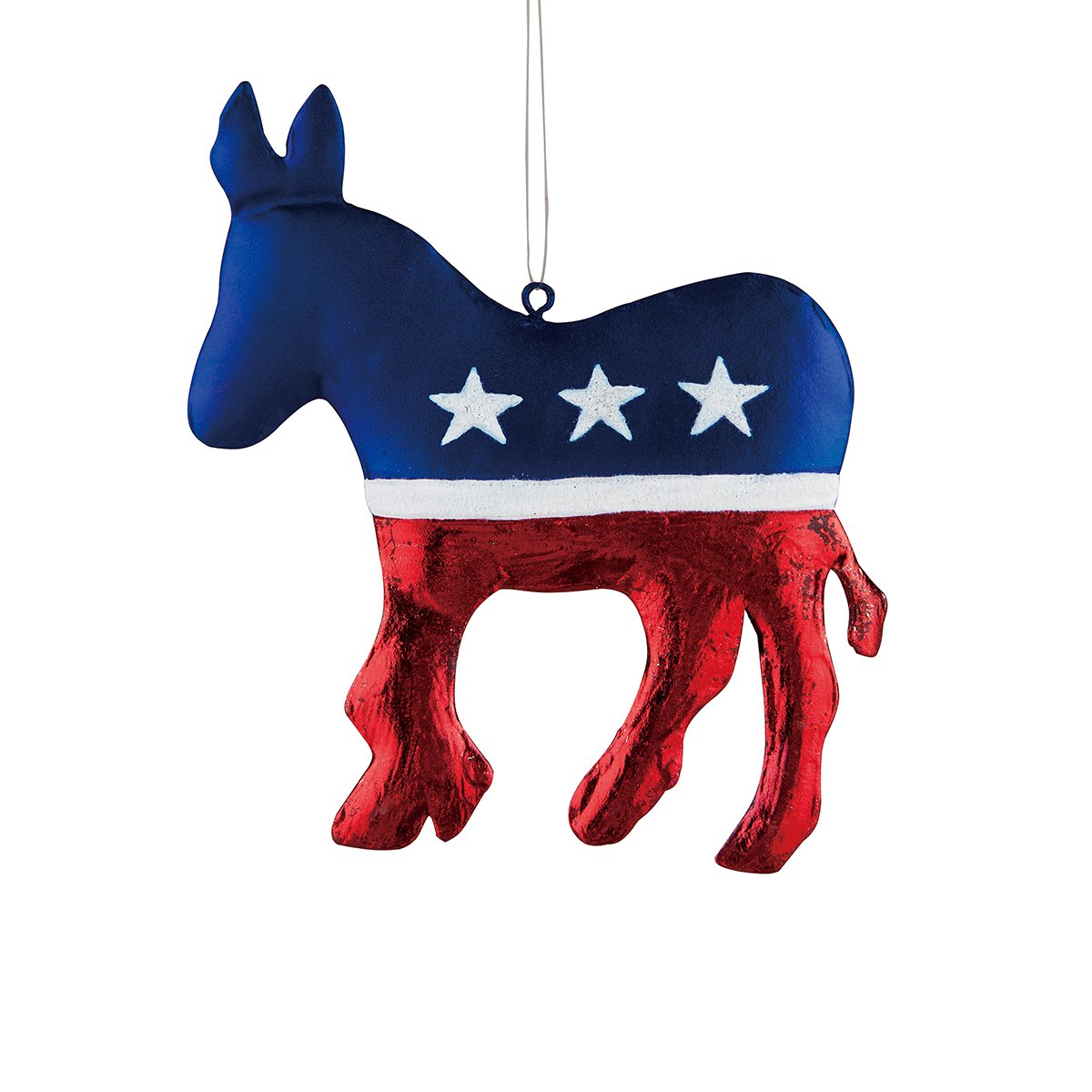 Democrat Donkey Ornament