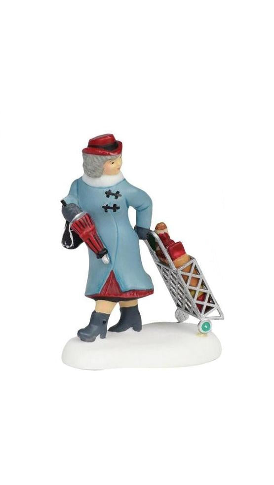 Department 56 Busy City Sidewalks - 4 Piece Set