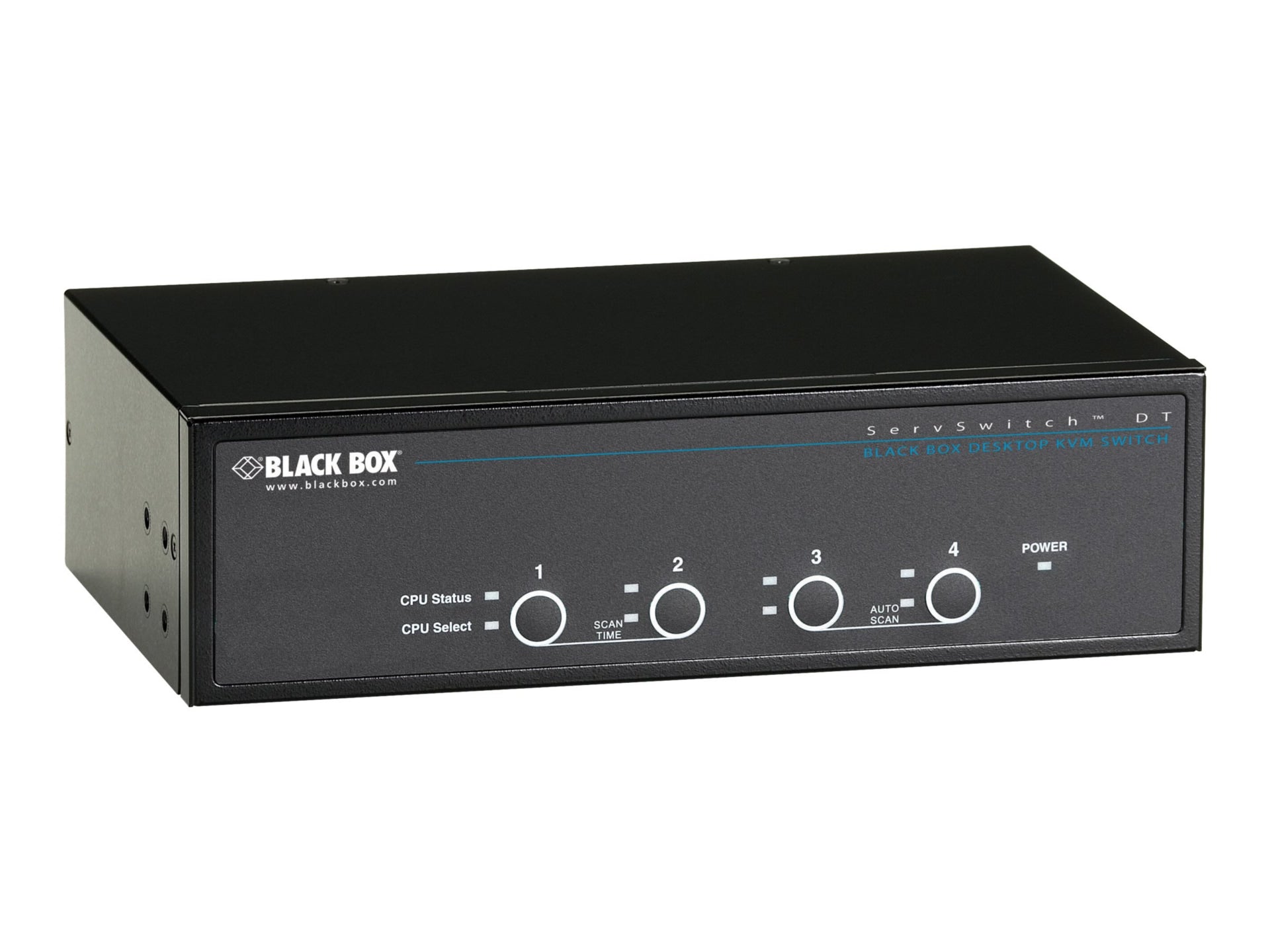 Desktop Kvm Switch - Dual-Head Dvi-D, Usb, 4-Port, Gsa, Taa