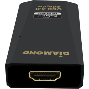 Diamond Multimedia Usb 3.0 To Dvi/Hdmi Video Graphics Adapter Up To 25601440 / 19201080 (Bvu3500H)
