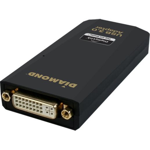 Diamond Multimedia Usb 3.0 To Vga/Dvi / Hdmi Video Graphics Adapter Up To 20481152 / 19201080 (Bvu3500)