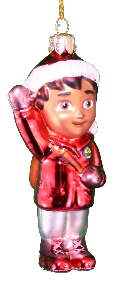 Diego Glass Ornament
