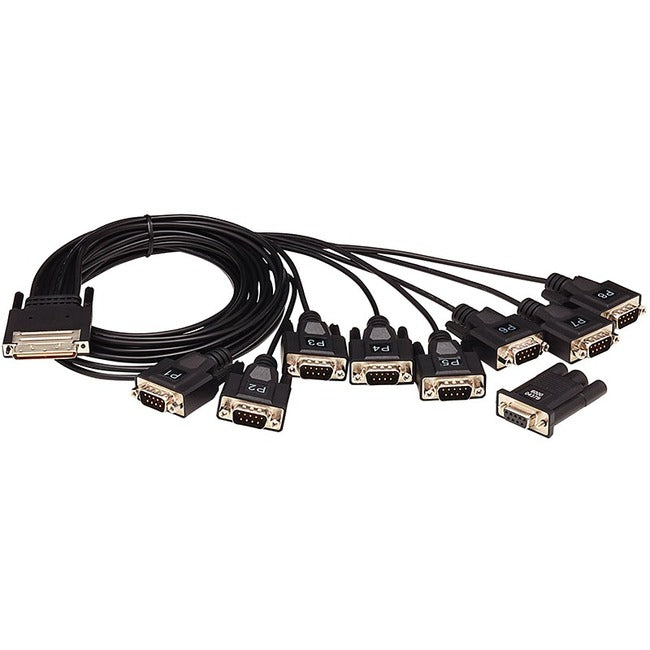 Digi Acceleport Xp And Neo 8 Port Db-9M Straight Fan-Out Cable