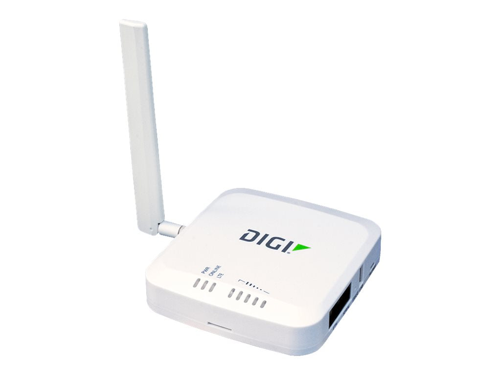 Digi Connect IT Mini - Remote access server - 100Mb LAN, RS-232 - AC 100 - 240 V - Verizon Wireless, AT&T IT01-M100-GLB