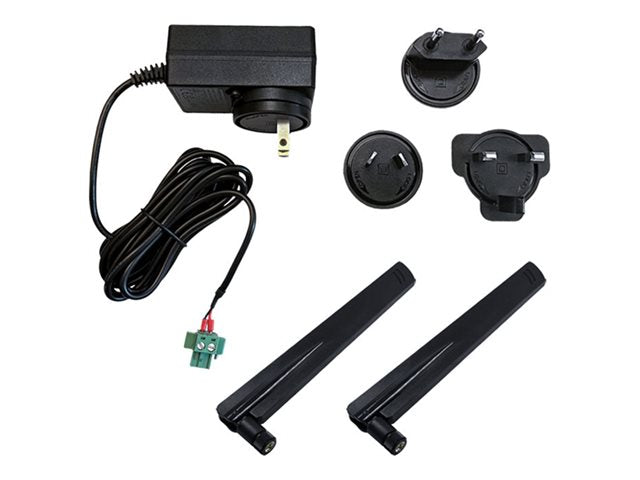Digi - Power adapter - 30 Watt - 1.66 A - with 2 wideband cellular antennas