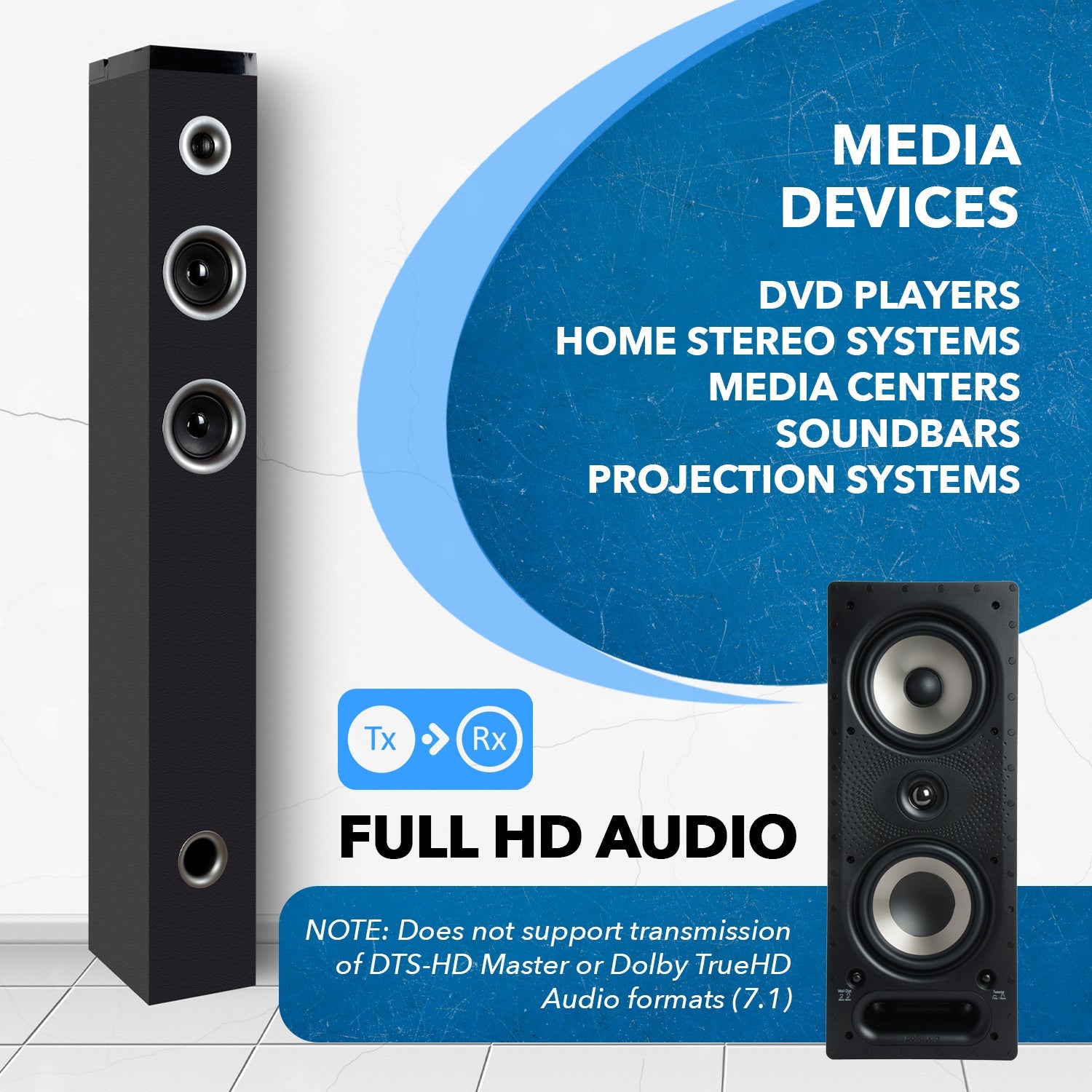 Digital Audio Over CAT5 Extender Upto 1000 Feet - Extend Digital Optical Coxial Toslink Signal Over Ethernet PoC for Long Distance Extension (DA-EX1000-K)