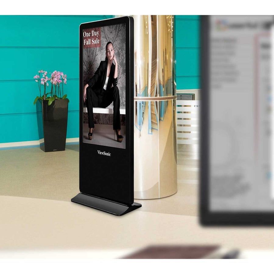 Digital ePoster Display - ViewSonic EP5542T 55" Multi-Touch 4K Interactive Kiosk | TechSoft