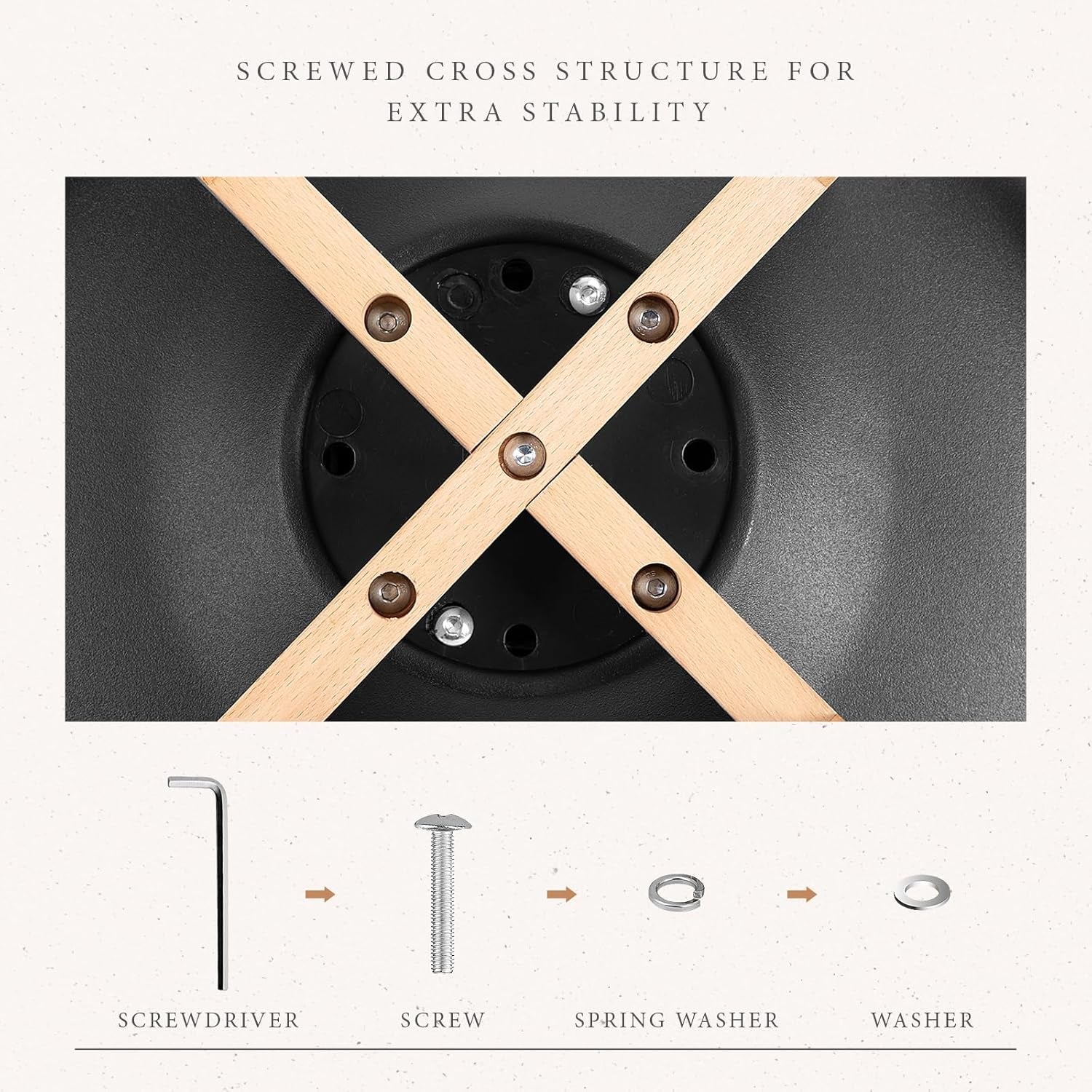 Dining Chairs 4 Pack PU Leather Upholstered Black Wood Legs