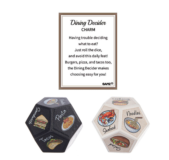 Dining Decider Charm -